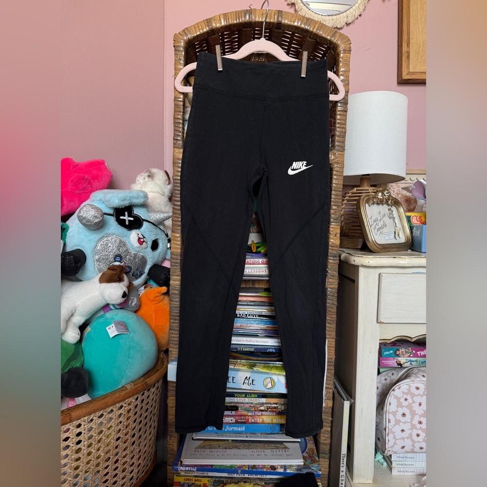 Nike Black Cotton Leggings
